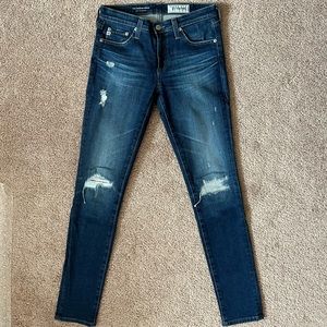 AG skinny Jeans, Sz 26R